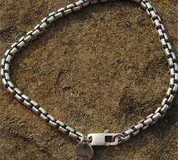 Slinky Chain Mens Bracelet