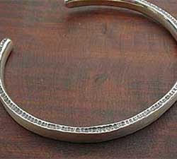 Designer Cuff Silver Bracelet UK