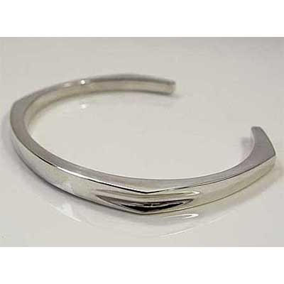 Silver Bracelet | Contemporary Designer Cuff | UK Made!